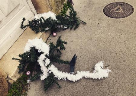 sapin noel dechet photo texte gracia bejjani