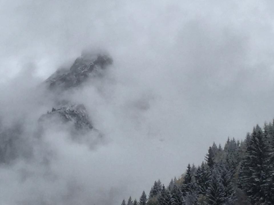 montagne brouillard oubli perte