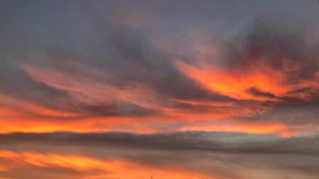 insomnie matin ciel horizon