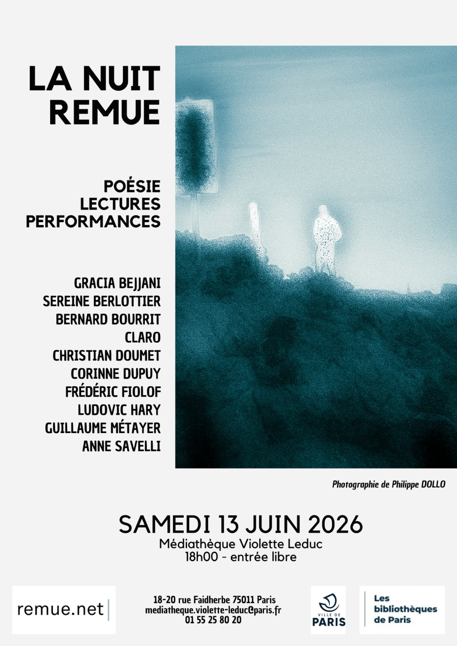 La Nuit Remue &agrave;&nbsp;Paris.